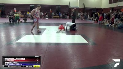 J-11 lbs Round 2 - Zane Pannell, River Bend Wrestling Club vs Triston Barncastle, Ellsworth RTC