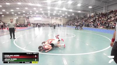 4-126 lbs Cons. Round 1 - Sterling Akers, Dinwiddie vs Aidan Sliger, Orange County