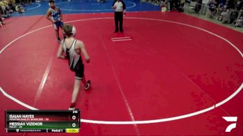 215 lbs Semis (4 Team) - Isaiah Hayes, Fosston-Bagley Brawlers vs Messiah Vizenor, Foley