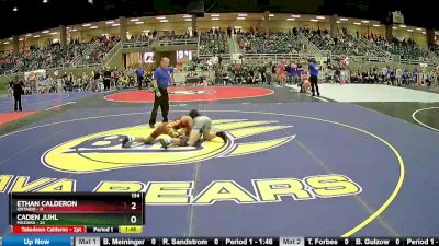 134 lbs Round 3 (4 Team) - Ethan Calderon, Ontario vs Caden Juhl, Mazama