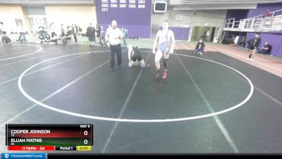 220 lbs Cons. Round 4 - Cooper Johnson, TX vs Elijah Mathis, KS