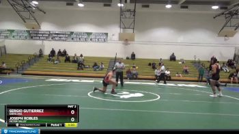 184 lbs 3rd Place Match - Sergio Gutierrez, Santa Ana vs Joseph Robles, Victor Valley
