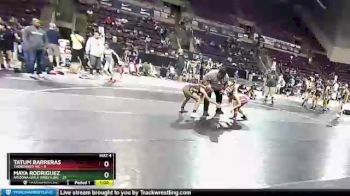 82 lbs Round 2 (4 Team) - Tatum Barreras, Thorobred WC vs Maya Rodriguez, Arizona Girls Wrestling