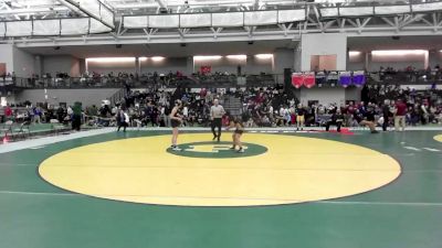 126 lbs Quarterfinal - Sophia Abbaspour, Jonathan Law vs Rylee Donohue, Norwalk