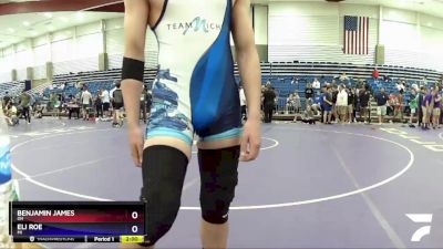 145 lbs Cons. Round 4 - Benjamin James, OH vs Eli Roe, MI