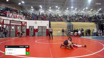 59 lbs Cons. Round 4 - Eli Shue, Western Wrestling Club vs Quincy Zellers, Tell City Wrestling Club