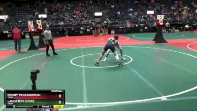 164 lbs Semifinal - Langston Lucas, VFWA vs Brody Perzanowski, TWM1