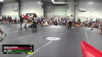 132 lbs Quarterfinals (8 Team) - Jonah Lavendar, Compound vs Rey Ortiz, White House