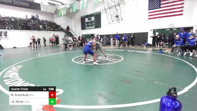 143 lbs Quarterfinal - Maila Arambula, San Marino vs Georgia Slivar, Eagle Rock