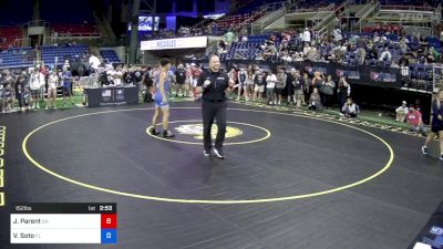 152 lbs Cons 16 #2 - Jace Parent, Georgia vs Victor Soto, Florida