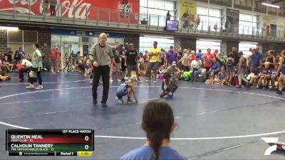 60 lbs Placement Matches (8 Team) - Quentin Neal, Fight Club vs Calhoun Tannery, The Untouchables Black