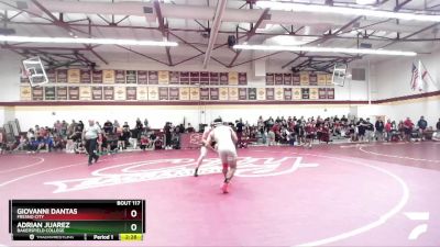 174 lbs Quarterfinal - Giovanni Dantas, Fresno City vs Adrian Juarez, Bakersfield College