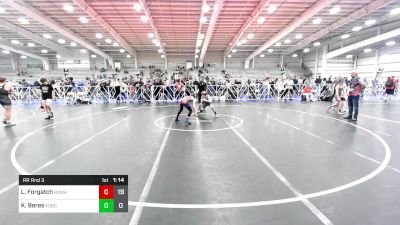 95 lbs Rr Rnd 3 - Logan Forgatch, Roman Legion vs Kristian Beres, Force Wrestling Club