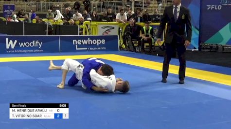 MATHEUS HENRIQUE ARAÚJO AZANCOT vs THALISON VITORINO SOARES 2024 Pan Jiu Jitsu IBJJF Championship