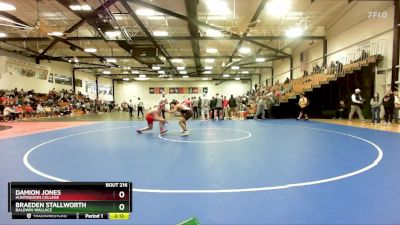 157 lbs Cons. Round 3 - Damion Jones, Huntingdon College vs Braeden Stallworth, Baldwin Wallace