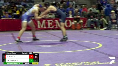 182 lbs Champ. Round 1 - RJ Trevino, Oak Hill vs Rielen Scott, Homestead