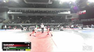 144 lbs Cons. Round 1 - Elijah Garcia, Lincoln (Stockton) vs Dylan Perrault, Woodcreek