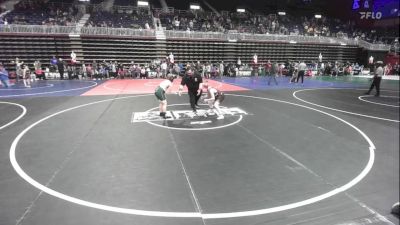 113 lbs Quarterfinal - Cash Treffer, Scottsbluff WC vs Jase Hazelwonder, Wrecking Crew