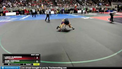 Champ. Round 1 - Lance Olberding, Fort Calhoun vs Gabe Hartman, Nebraska City