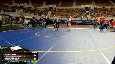 D3-157 lbs Cons. Round 2 - Gavin Sisamout, Arizona College Prep vs Curtis Smith, American Leadership Academy - QC