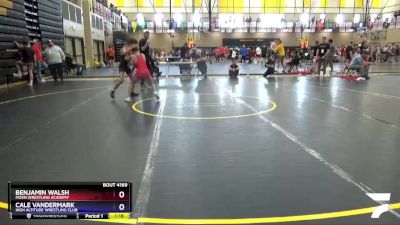 106 lbs Round 5 - Benjamin Walsh, Moen Wrestling Academy vs Cale Vandermark, High Altitude Wrestling Club