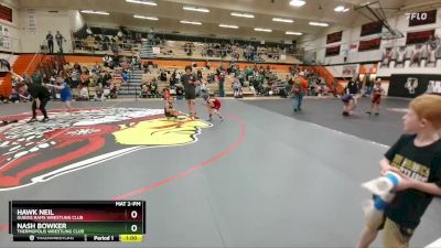 49-53 lbs Cons. Round 2 - Hawk Neil, Dubois Rams Wrestling Club vs Nash Bowker, Thermopolis Wrestling Club