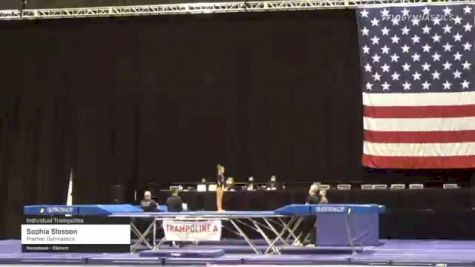 Sophia Slosson - Individual Trampoline, Premier Gymnastics - 2021 USA Gymnastics Championships