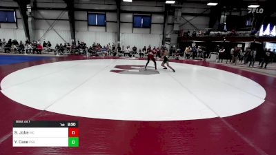 141 lbs Consi Of 16 #1 - Saliou Jobe, Rhode Island College vs Yuri Case, Plymouth