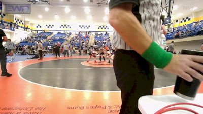 127 lbs Final - Lynly Flud, Hilldale Youth Wrestling Club vs Carissa Prock, Vian Wrestling Club