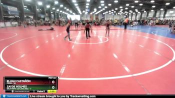 88 lbs Rd# 4- 2:00pm Friday Final Pool - Elijah Castañón, POWA vs Zayde Holmes, Oklahoma Outlaws Red