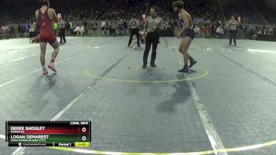 D2-175 lbs Cons. Semi - Logan Demarest, John Glenn HS (Bay City) vs Derek Badgley, Mason HS