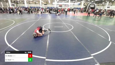 101 lbs Consi Of 4 - Adyson Blake, AZ Heat WC vs Skylar Kool, Titans Wrestling