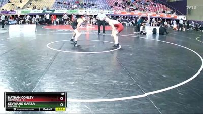 165 lbs Semis (4 Team) - Sevriano Garza, Ashland vs Nathan Conley, Indianapolis