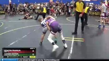 52 lbs Round 1 (6 Team) - Camden Batton, Untouchables Purple vs Quinton Franklin, Ares
