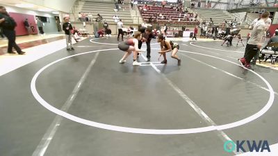 110 lbs Rr Rnd 3 - Jamyka Nears, Pin-King All Stars vs AudreyAnna Campbell, Wagoner Takedown Club