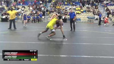 138 lbs Cons. Semi - Jayden Diggs, Mount Saint Joseph vs Jason Wright, St. Frances Academy