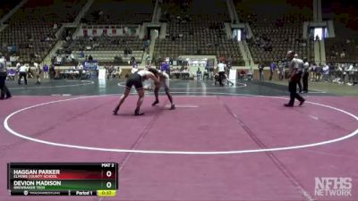 5A 165 lbs Cons. Round 3 - Haggan Parker, Elmore County School vs Devion Madison, Brewbaker Tech