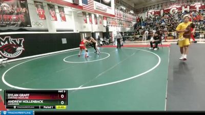 145 lbs Cons. Round 1 - Andrew Hollenback, Lakewood vs Dylan Graff, Harvard-Westlake