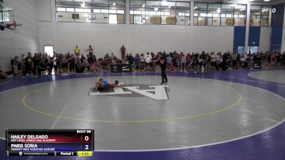 42 lbs Round 3 - Hailey Delgado, NXT Level Wrestling Academy vs Paris Soria, Sunkist Kids Monster Garage