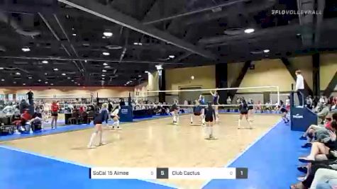 SoCal 15 Aimee vs Club Cactus - 2022 JVA West Coast Cup presented by Nike