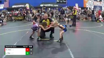 43 lbs Round 3 (6 Team) - Houston Hinz, Steel Valley vs Liam Pao, Untouchables Purple