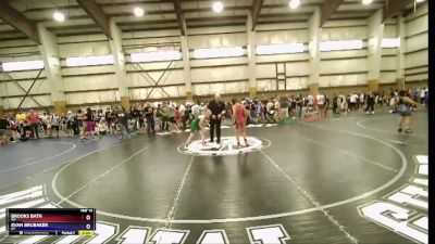 92 lbs Quarterfinal - Brooks Bath, WY vs Evan Brubaker, UT