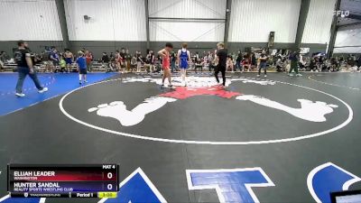 157 lbs Cons. Round 2 - Elijah Leader, Washington vs Hunter Sandal, Reality Sports Wrestling Club