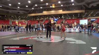 117-122 lbs Round 3 - Trinity Rakestraw, OK vs Jaida McGeisey, OK