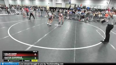 136 lbs Semifinal - Easton Kammerud, Sarbacker Wrestling Academy vs Collin Hamm, Wrestling Factory