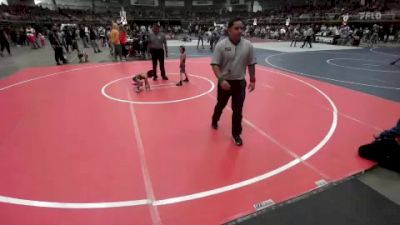 37 lbs Rr Rnd 5 - Dawson Harrison, Little Warriors vs Mason Martinez, Capital City Jr Wrestling