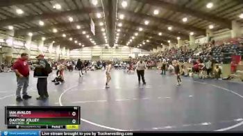 92 lbs Round 2 (4 Team) - Daxton Jolley, Utah Green vs Ian Avalos, Idaho 2