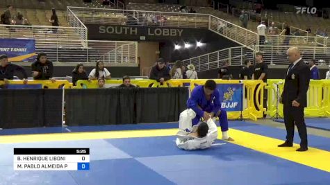 BRENO HENRIQUE LIBONI vs MIGUEL PABLO ALMEIDA PAIVA 2024 Pan Jiu Jitsu IBJJF Championship