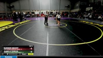 120 lbs 3rd Wb (16 Team) - Isabella Dasilva, Lewisville Flower Mound (Girls) vs Eleonor Niehoff, San Antonio Churchill (Girls)