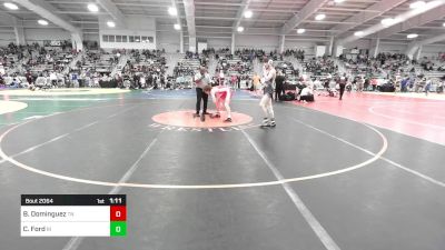 120 lbs Round Of 128 - Bo Dominguez, TN vs Charles Ford, RI